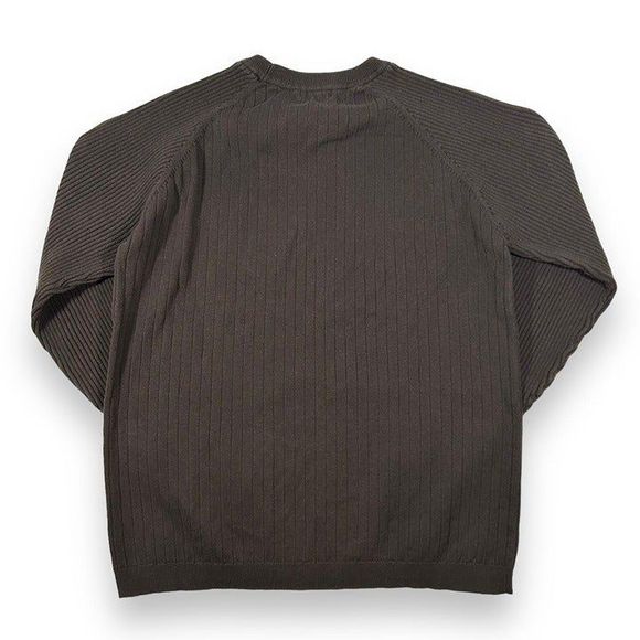 Vintage Y2k Claiborne Ribbed Crew Neck Sweater‎ Mens Large - Picture 2 of 5